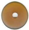 1 56x7mm Matte Smoke Topaz Resin Donut 